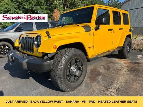 Used 2015 Jeep Wrangler Unlimited Sahara w/ Dual Top Group AWD/4WD image 1
