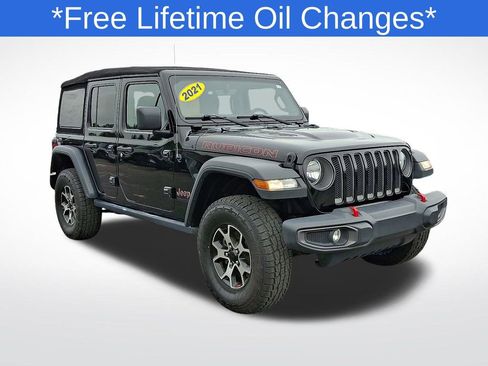 Used 2021 Jeep Wrangler Unlimited Rubicon AWD/4WD image 1