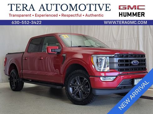 Used 2021 Ford F150 Lariat w/ Equipment Group 502A High AWD/4WD image 1
