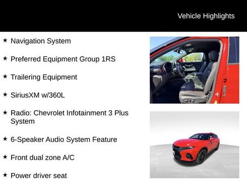 Certified 2020 Chevrolet Blazer RS AWD/4WD image 11