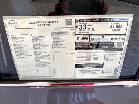 New 2025 Nissan Sentra SR w/ SR Premium Package FWD image 81