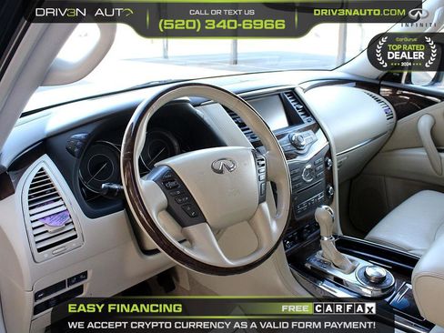 Used 2014 INFINITI QX80 4WD w/ Deluxe Touring Package image 12