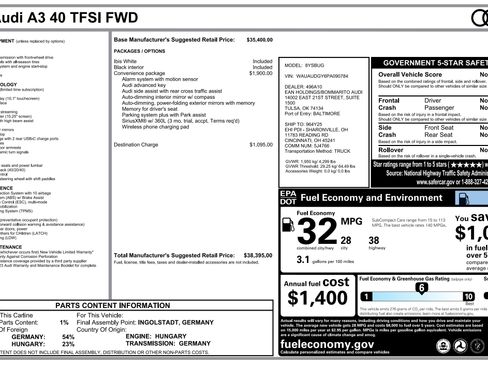 Used 2023 Audi A3 2.0T Premium image 5