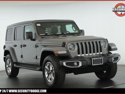 Used 2021 Jeep Wrangler Unlimited Sahara AWD/4WD image 1
