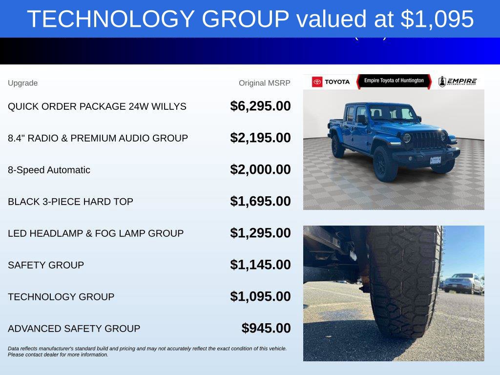 Used 2022 Jeep Gladiator Sport AWD/4WD image 8