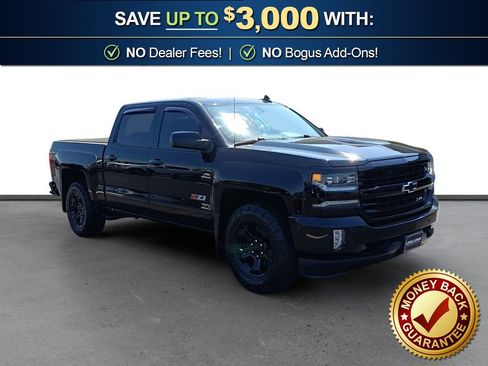Used 2018 Chevrolet Silverado 1500 LTZ Z71 w/ Midnight Edition image 10