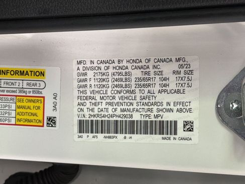 Certified 2023 Honda CR-V LX image 20