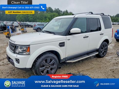 Used 2016 Land Rover LR4 HSE AWD/4WD image 1