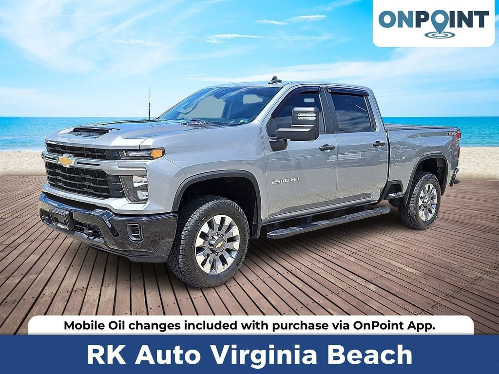 Used 2024 Chevrolet Silverado 2500 Custom w/ Custom Value Package AWD/4WD 360° Tour