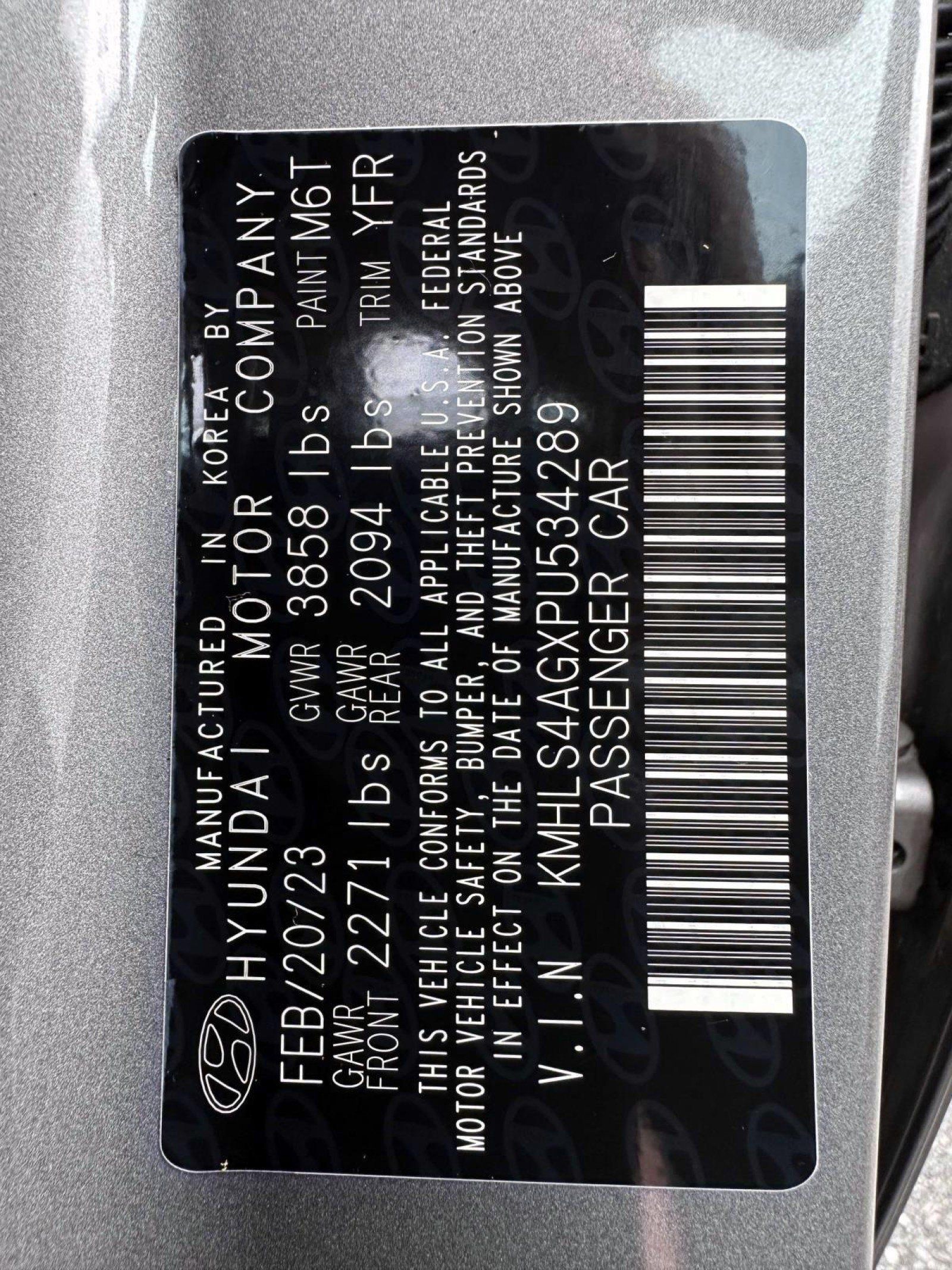 Used 2023 Hyundai Elantra SEL w/ Convenience Package FWD image 30