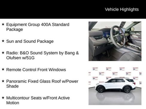Certified 2026 Ford Explorer ST w/ Sun And Sound Package image 2