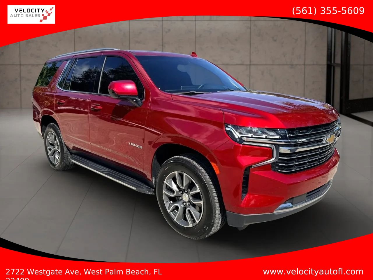 Used 2021 Chevrolet Tahoe LT RWD image 1