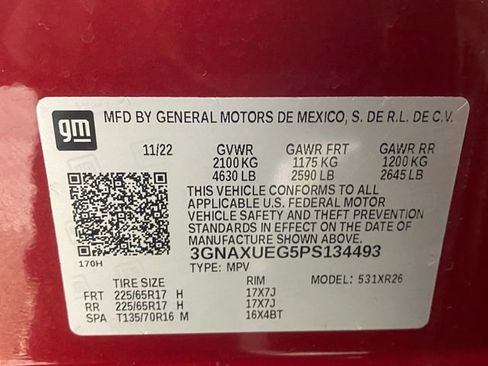 Certified 2023 Chevrolet Equinox LT image 33