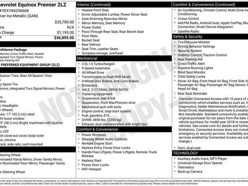 Certified 2019 Chevrolet Equinox Premier AWD/4WD image 4