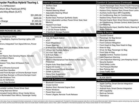 Used 2023 Chrysler Pacifica Touring-L FWD image 17