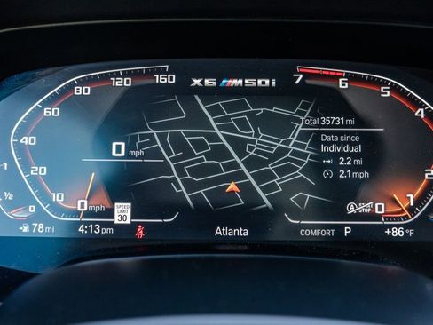 Used 2022 BMW X6 M50i w/ Executive Package AWD/4WD image 9