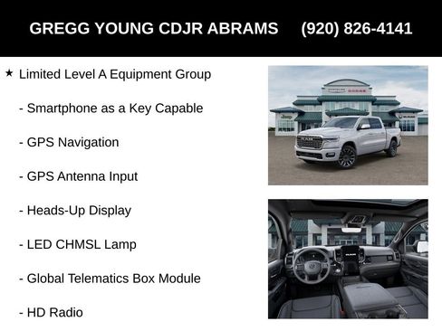 New 2026 RAM 1500 Limited AWD/4WD image 13