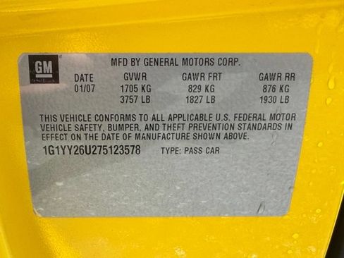 Used 2007 Chevrolet Corvette Coupe w/ Preferred Equipment Group RWD image 20