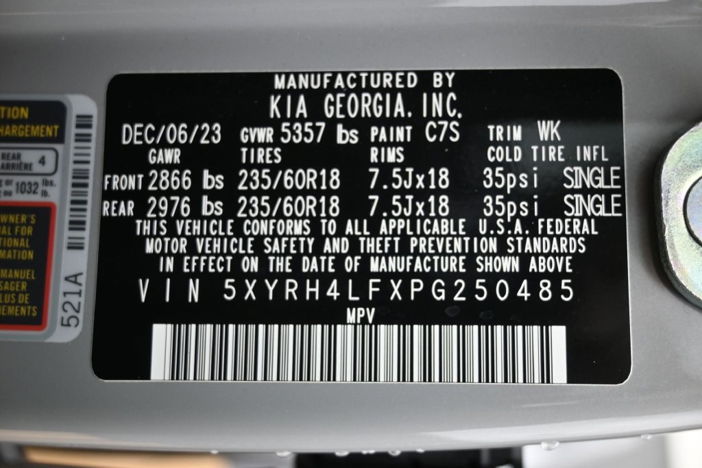Used 2023 Kia Sorento EX w/ Panoramic Sunroof Package FWD image 35