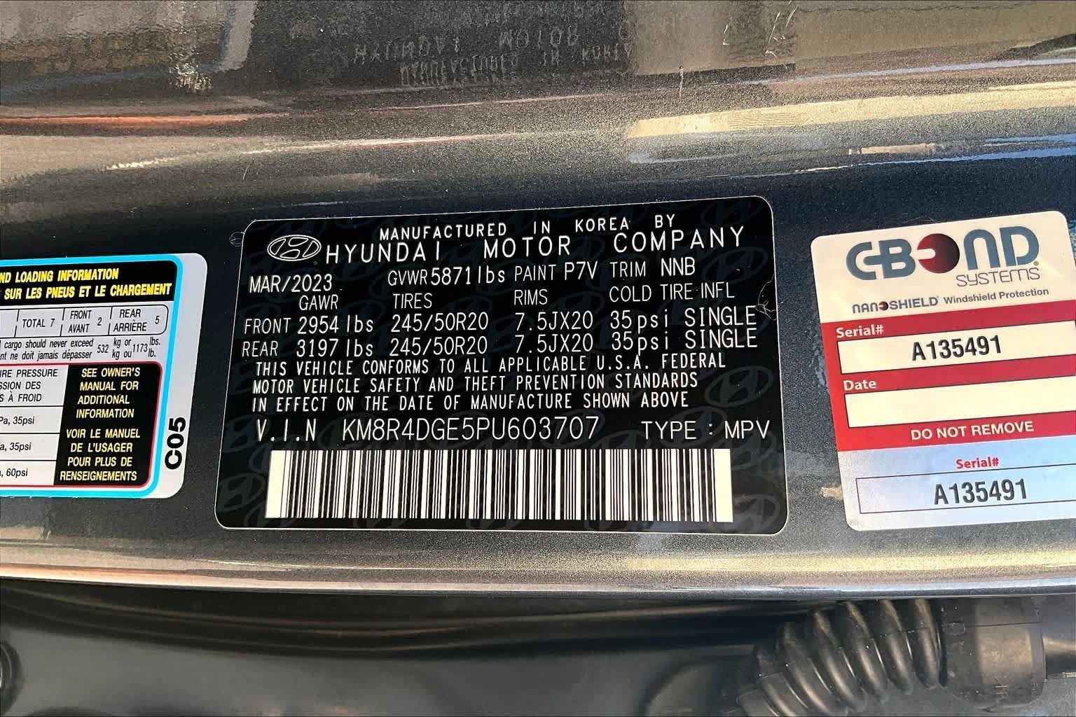 Used 2023 Hyundai Palisade SEL w/ Premium Package AWD/4WD image 35
