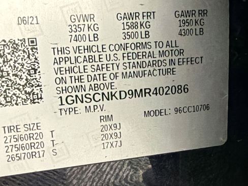 Used 2021 Chevrolet Tahoe LT image 18