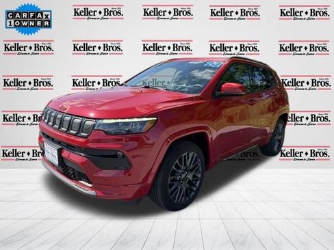 Used 2022 Jeep Compass Limited w/ (RED) Package AWD/4WD image 3