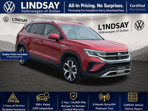 Used 2022 Volkswagen Taos SEL AWD/4WD image 1