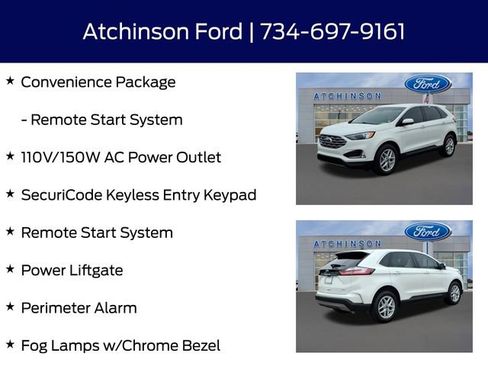 Certified 2022 Ford Edge SEL w/ Convenience Package image 16