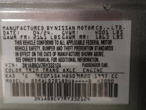 Used 2024 Nissan Sentra SV FWD image 33