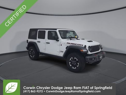 Certified 2026 Jeep Wrangler Unlimited Rubicon AWD/4WD image 3