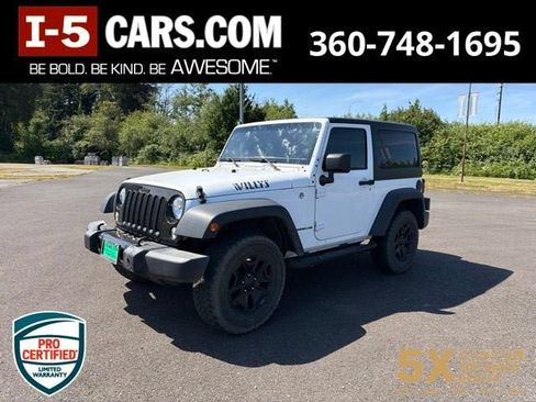 Used 2017 Jeep Wrangler Sport AWD/4WD image 1