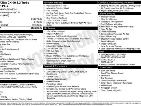 New 2026 MAZDA CX-90 3.3 Turbo w/ Premium Plus Pkg image 2