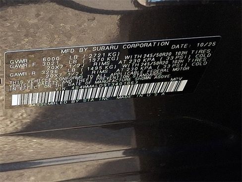 New 2026 Subaru Ascent Bronze Edition image 11