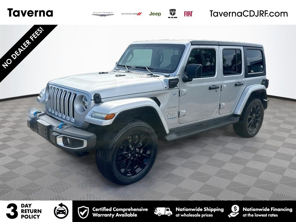 Certified 2022 Jeep Wrangler Unlimited Sahara w/ Cold Weather Group AWD/4WD image 1