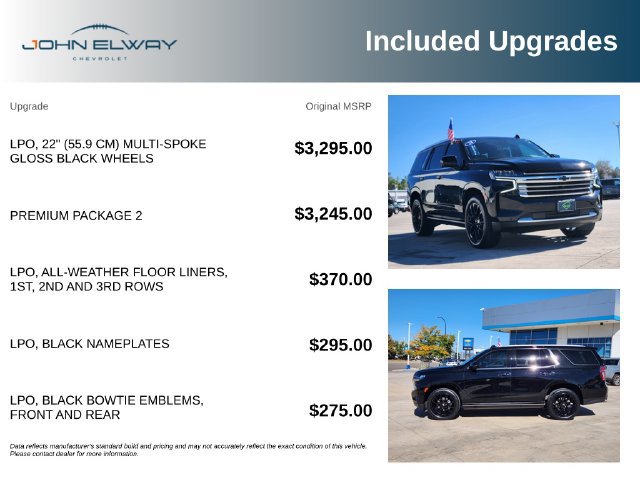 Certified 2024 Chevrolet Tahoe High Country w/ Premium Package 2 AWD/4WD image 7