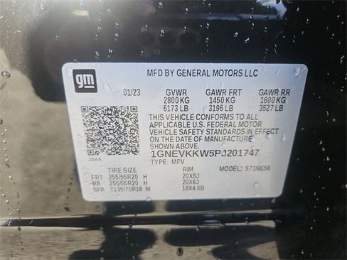 Certified 2023 Chevrolet Traverse Premier image 35