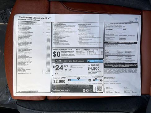 New 2026 BMW 840i xDrive Coupe image 18