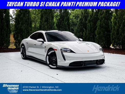 Used 2021 Porsche Taycan Turbo S AWD/4WD image 1