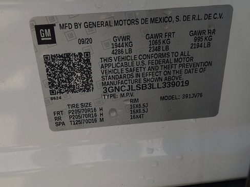 Used 2020 Chevrolet Trax LT w/ Driver Confidence Package FWD image 33