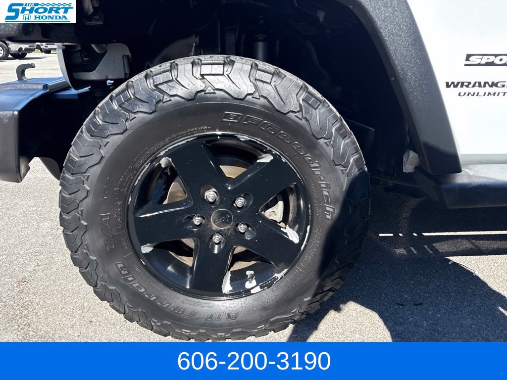 Used 2017 Jeep Wrangler Unlimited Sport w/ Quick Order Package 24S AWD/4WD image 11