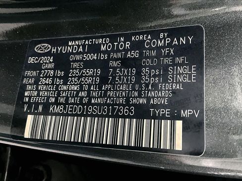 Used 2025 Hyundai Tucson Limited AWD/4WD image 36