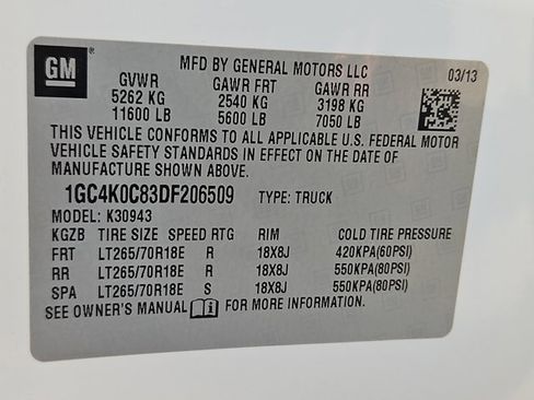 Used 2013 Chevrolet Silverado 3500 LT w/ Interior Plus Package AWD/4WD image 24