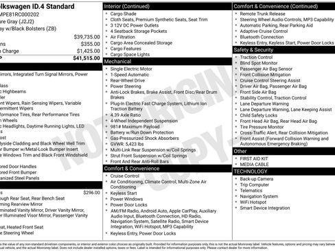 Used 2024 Volkswagen ID.4 2WD image 1