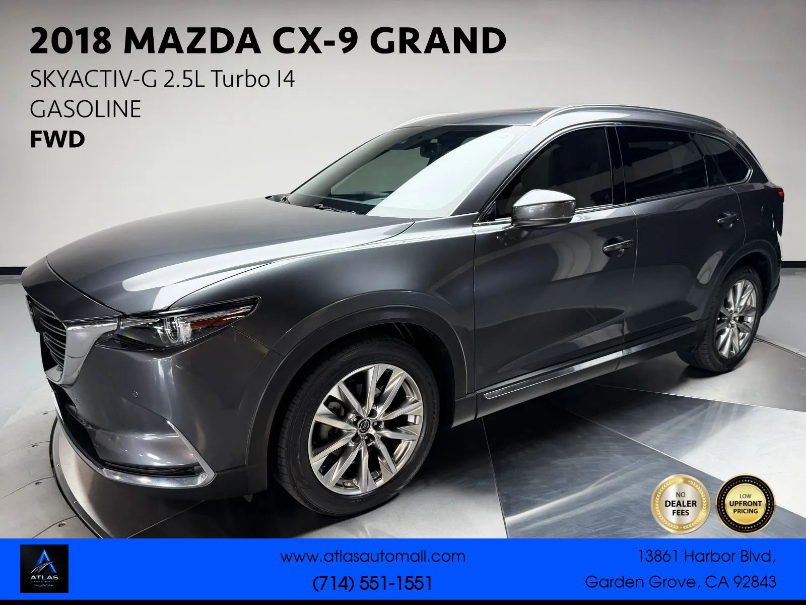 Used 2018 MAZDA CX-9 Grand Touring FWD image 1