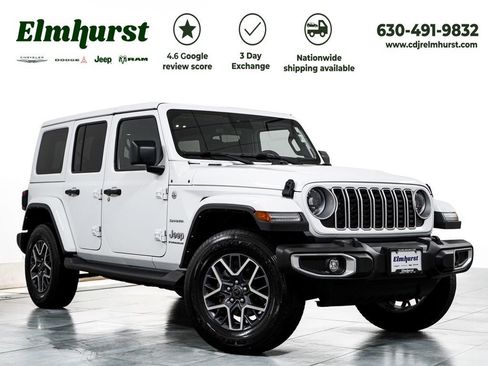Used 2024 Jeep Wrangler Unlimited Sahara AWD/4WD image 1