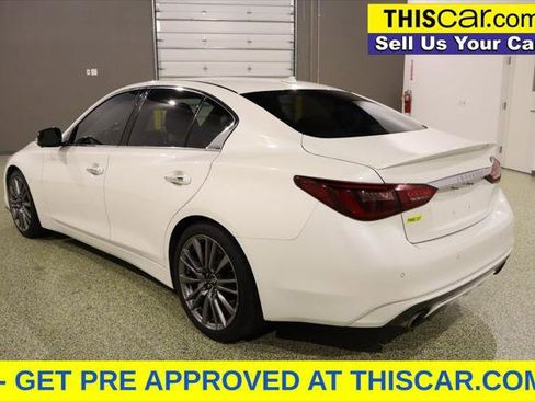 Used 2018 INFINITI Q50 Red Sport 400 w/ Sensory Package (Sport) image 5