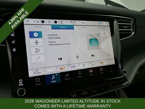 New 2026 Jeep Grand Wagoneer Limited AWD/4WD image 33