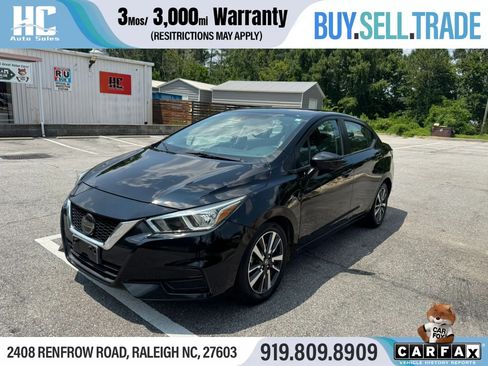 Used 2021 Nissan Versa SV FWD image 1