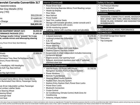 Used 2009 Chevrolet Corvette Convertible w/ Preferred Equipment Group RWD image 37