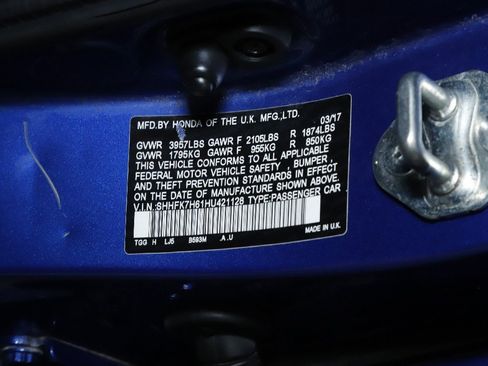 Used 2017 Honda Civic EX image 20